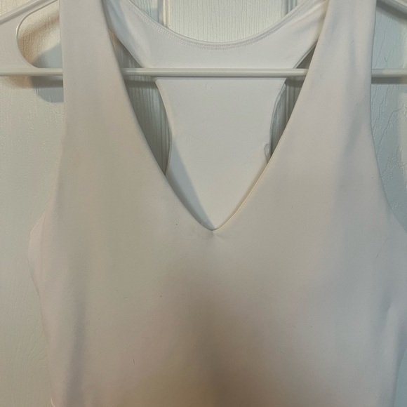 Fabletics On-The-Go Built-In Bra Dress - White - Size Small - Picture 6 of 7